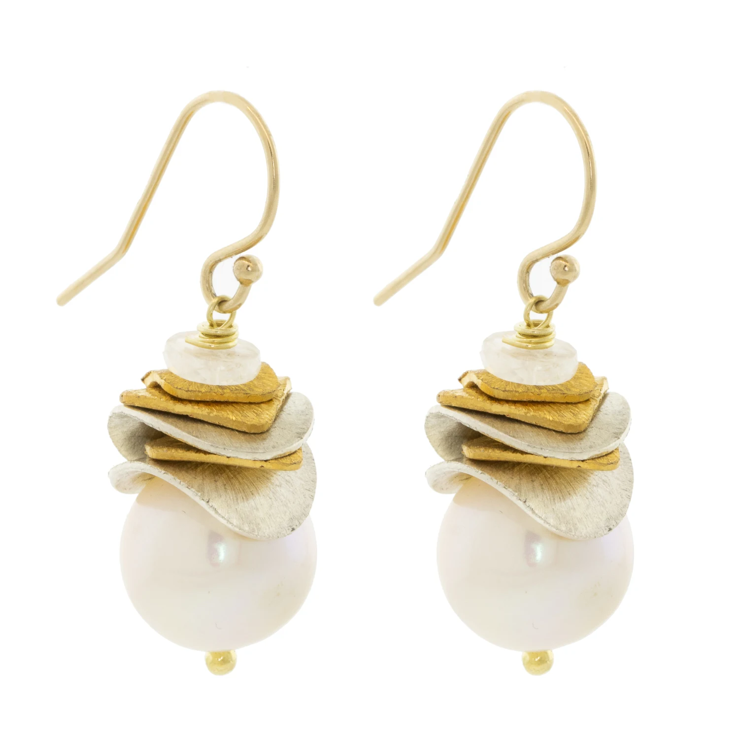 Most Selling Designer Fashionable Jewelry Earring Made in Pure Mother of Pearl Available at Export Price