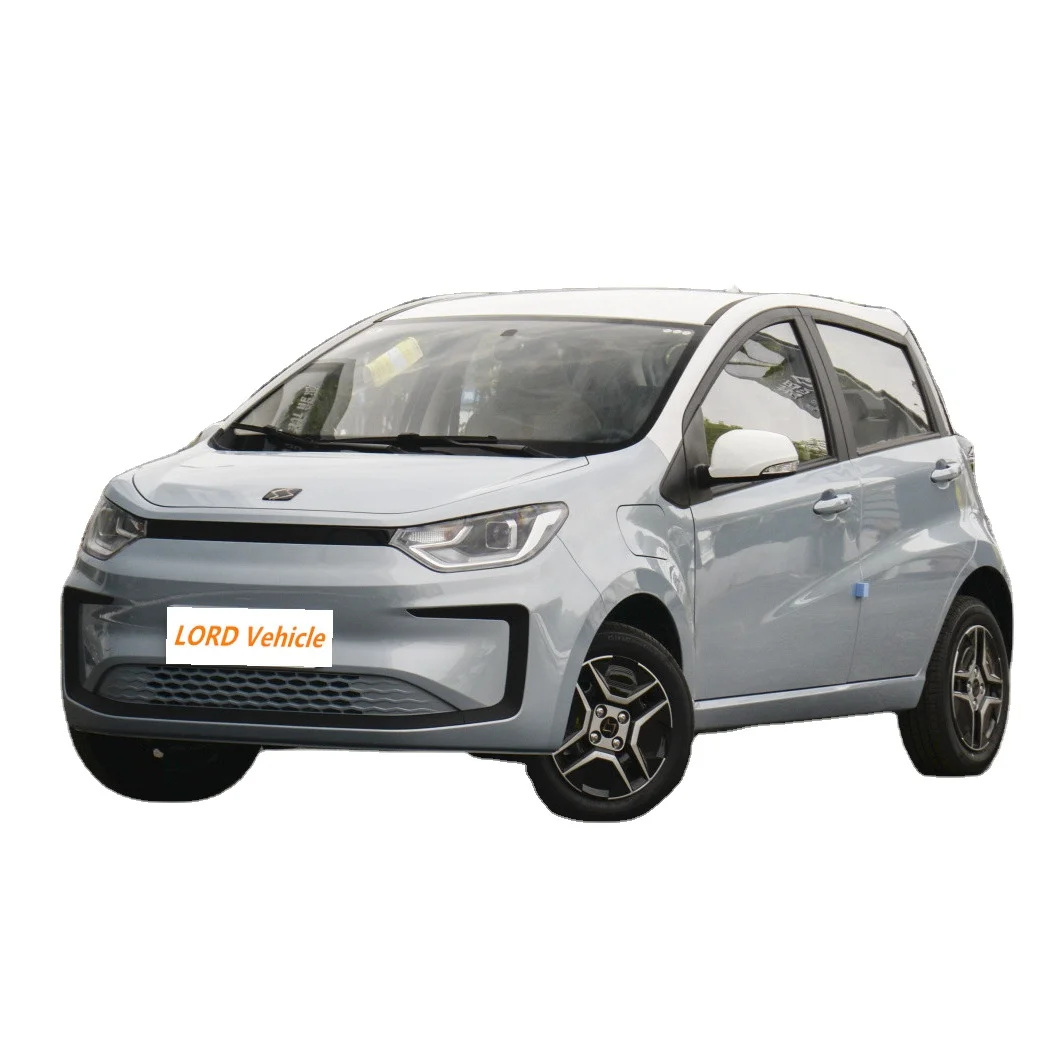 2022 high speed FWD mini electric car JAC SOL E10X EV car long range 306km with ABS, airbag and A/C cheap price