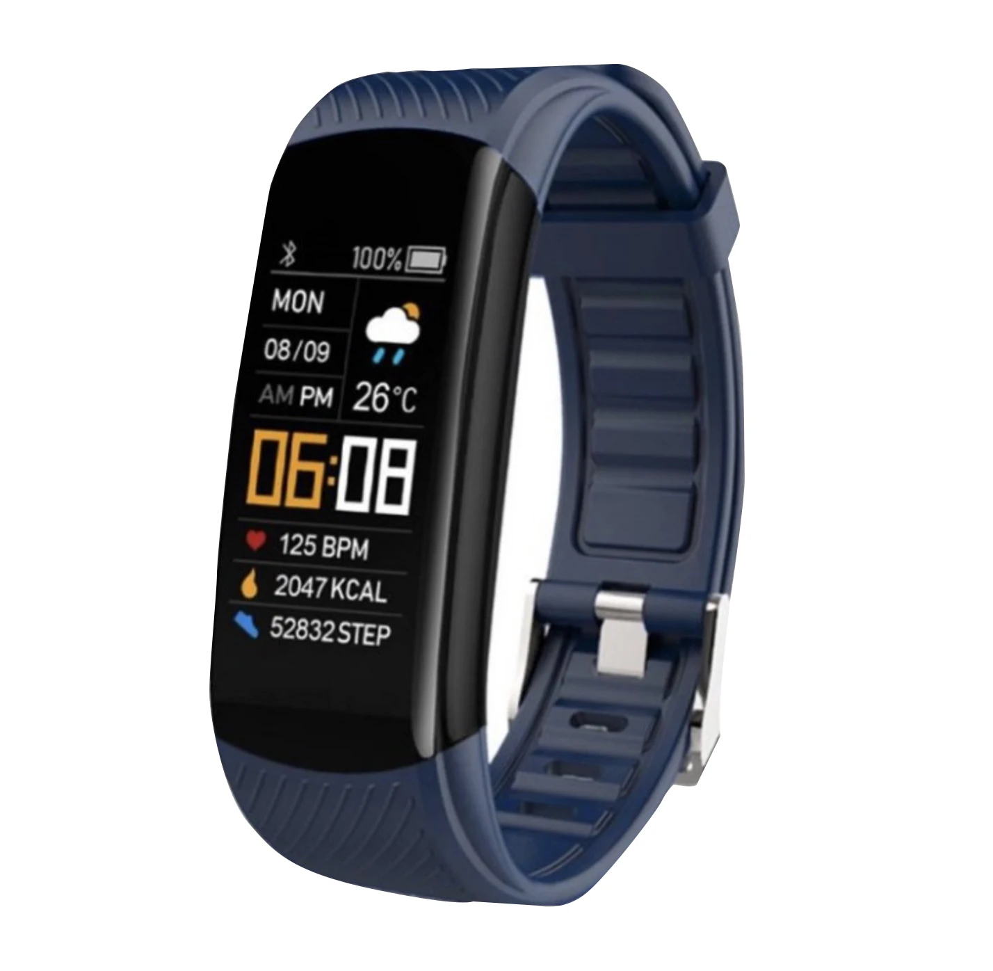 
 Mocha Ready To Ship Amazon Hot Sale C5S Smart Watch for Men Women Ip67 Warterproof Smart Wristbands  