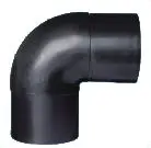 HDPE равный 90 градусов локоть стыковой сварки Фитинги