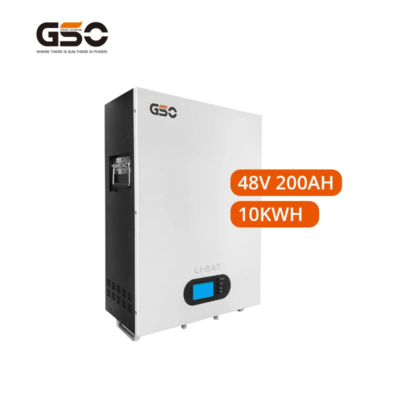 GSO 10kw Solar rechargeable Battery Backup Storage Systems lifepo4 lithium Battery