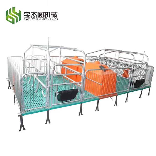 Factory Price Piggery Equipment Pig Farm Sow Cage Pig Farrowing Crate