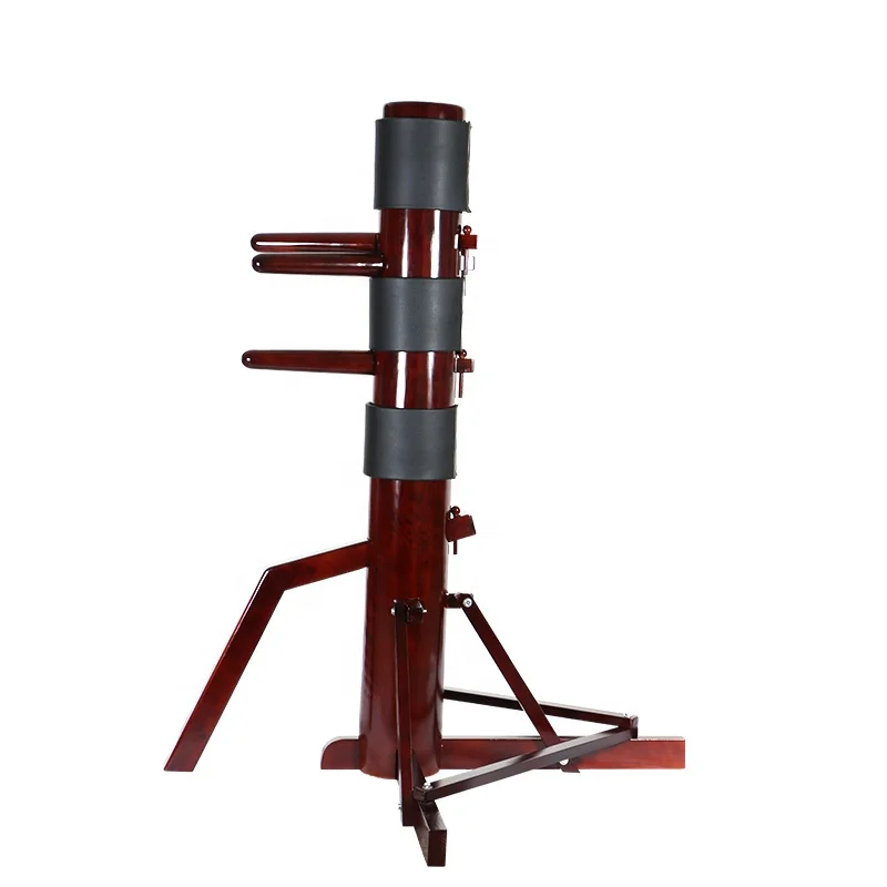OEM Service Manufacturers sell Ip Man Wing Chun Wooden Pile Chinese Kungfu wooden dummy