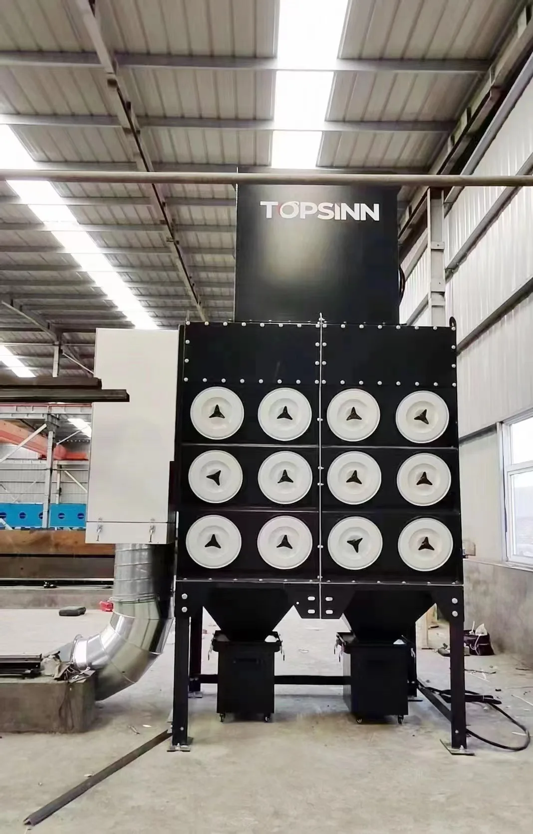 TOPSINN One or Two suction arms automatic Welding Fume Dust Collector