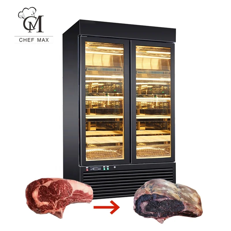 CHEFMAX холодильная машина для сухого старения мяса говядины холодильная машина для сухого возраста холодильник для рыбы