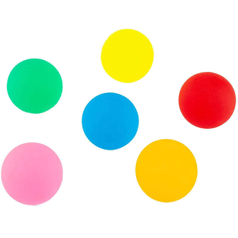 2024 New Multi-Color Fish Design Super Bouncing Transparent Rubber Balls High-Bouncy Toy for Kids