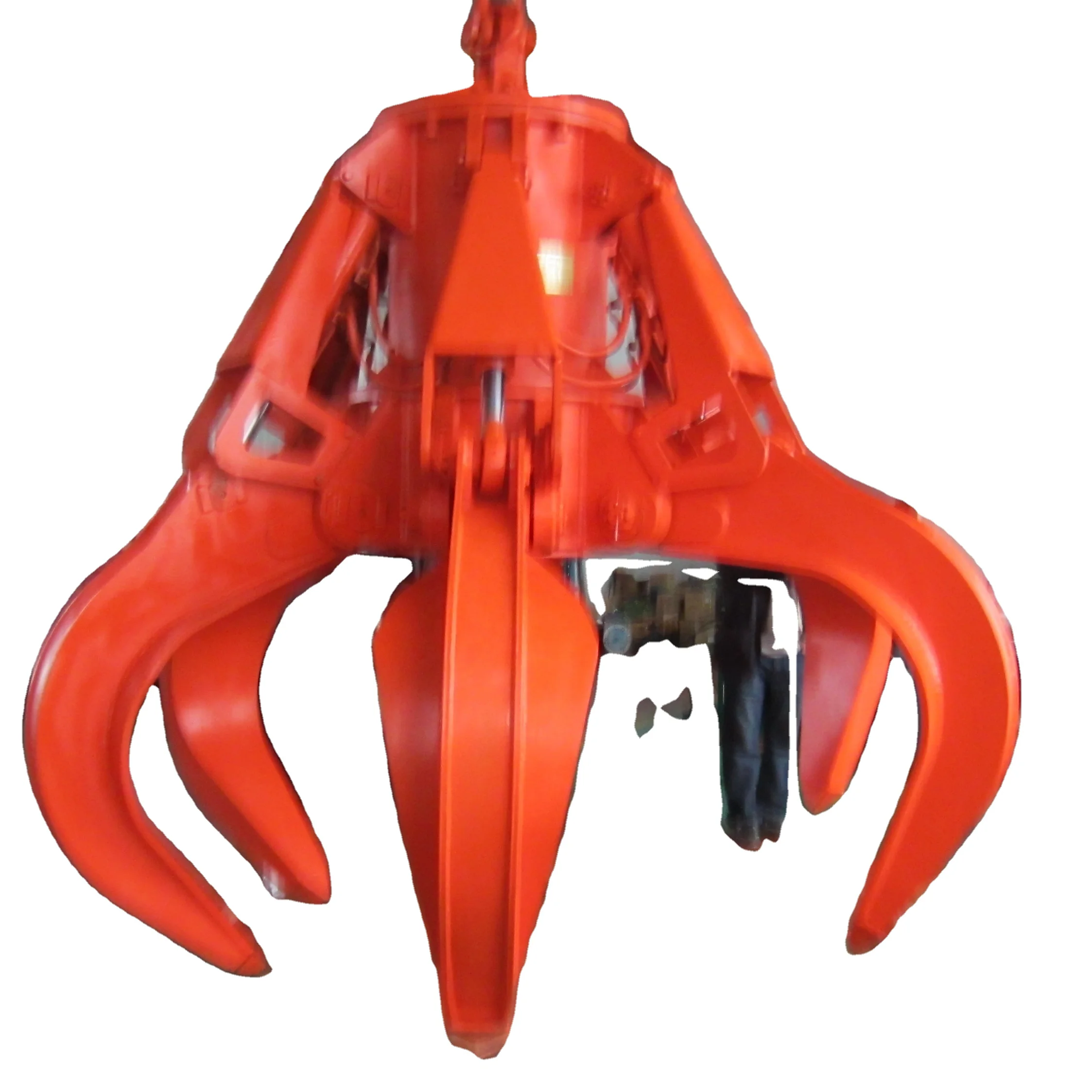 orange peel grab for stone , steel , sand