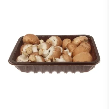 Plastic Blue Mushroom Punnet Packaging Tray Mushroom Plastic PP Trays For Packing Mushrooms
