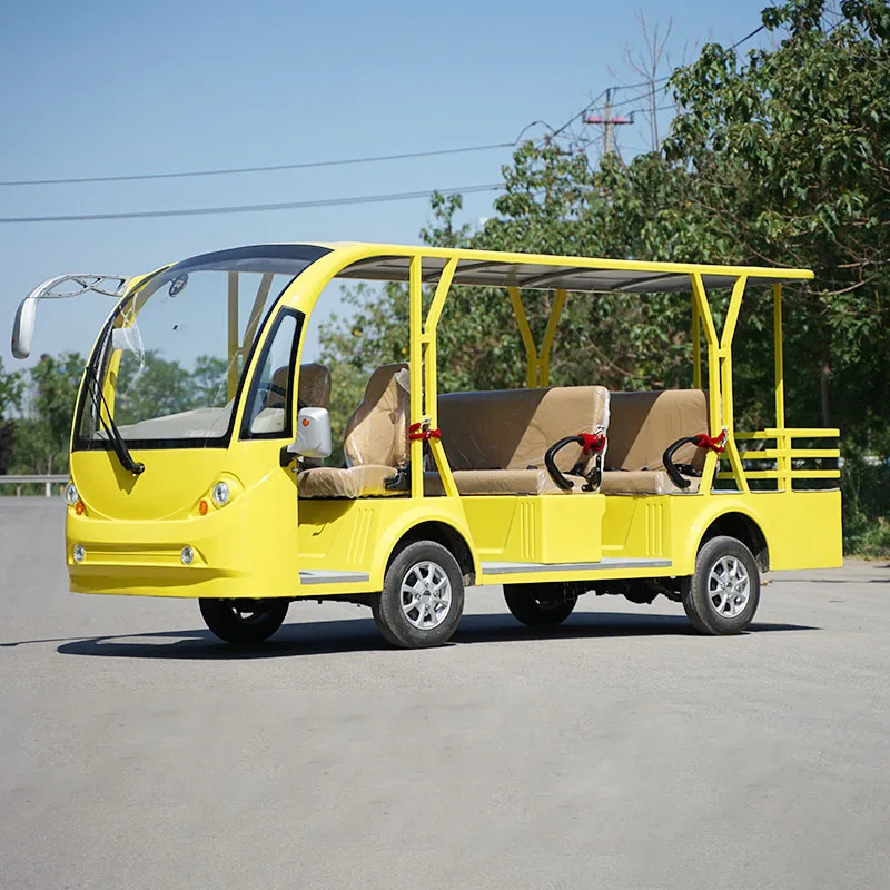 Hot Sell Lithium Battery 8 10 12 Seater Tourist Car Shuttle Bus Electric Sightseeing Vehicle sightseeing electric car for golf