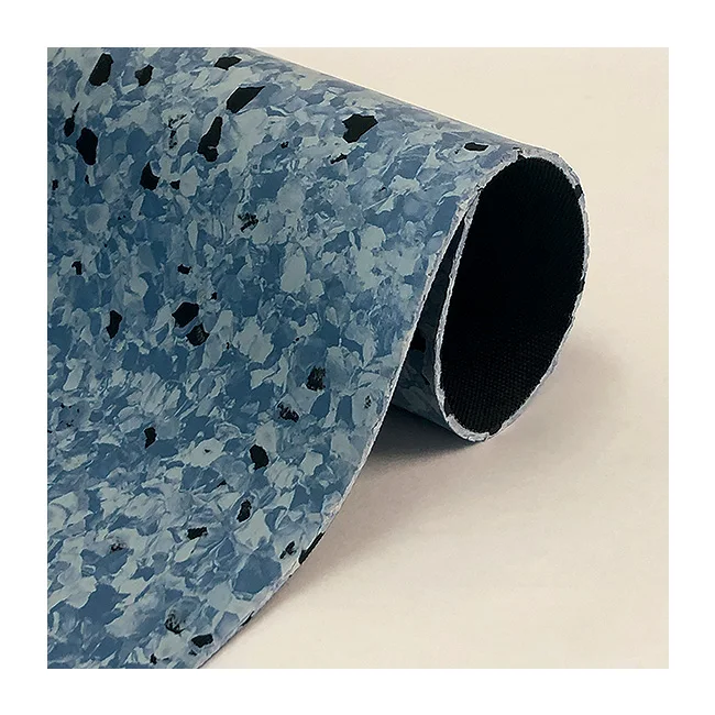 Conductive ESD PVC Tile Antistatic Homogeneous Vinyl Floor For Clean Room Electronics Factory