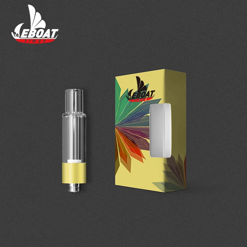 Eboattimes No Heavy Metal Co2 Cartridge 510 Thread Full Glass Cartridge