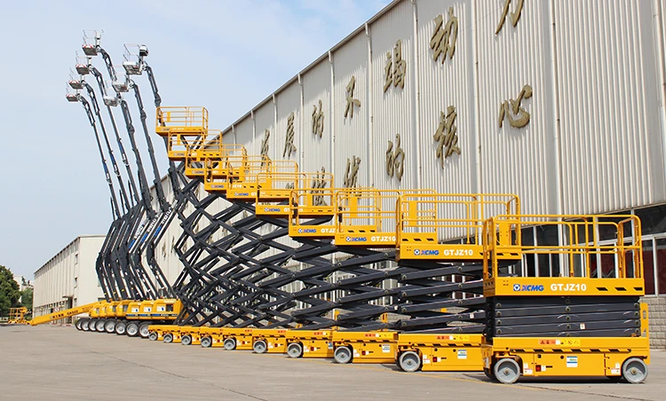 XCMG GTJZ1212 used hydraulic scissor lift platform 12m electric platform lift for sale