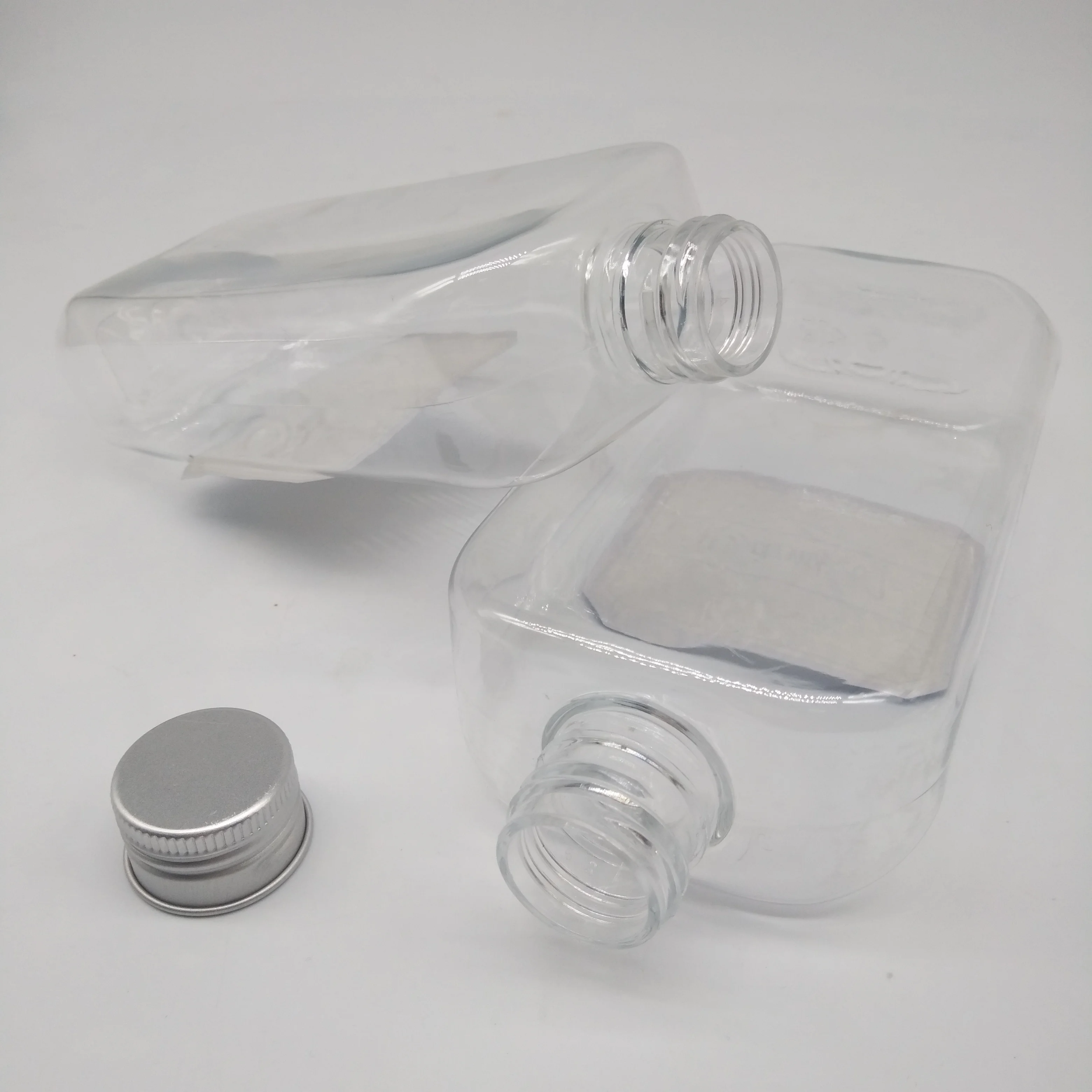 BPA FREE U-shaped PET 500ml 16oz Plastic pet beverage milk tea bottle for drinking liquid