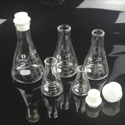 50ml Thickened cone triangle flask high temperature resistance chemical laboratory equipment