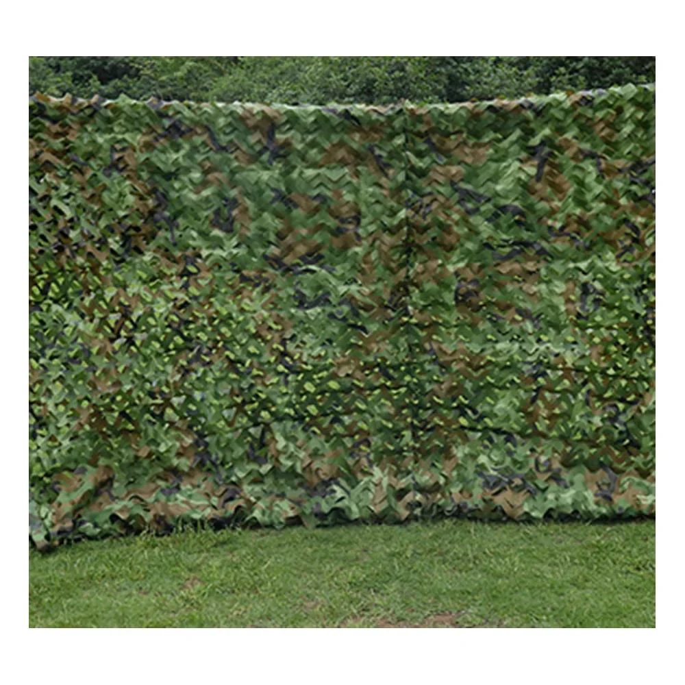 ODM Camo Netting Double Layer ThermalTactical Anti Radar Shade Woodland Desert Snow Camouflage Camo Net With Grid Frame