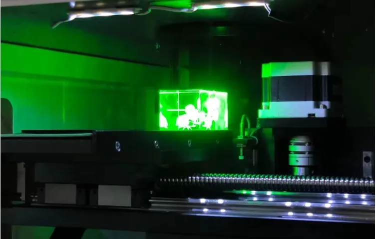 2024 новые очки Cristal Cube 3d кристалл лазерный подповерхностный гравировальный станок