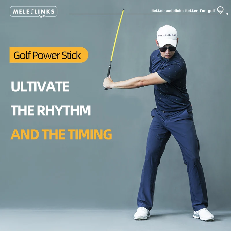 Golf Swing Power Stick Beginner Swing Trainer Sound Swing Stick Pose Corrector Golf Accessories