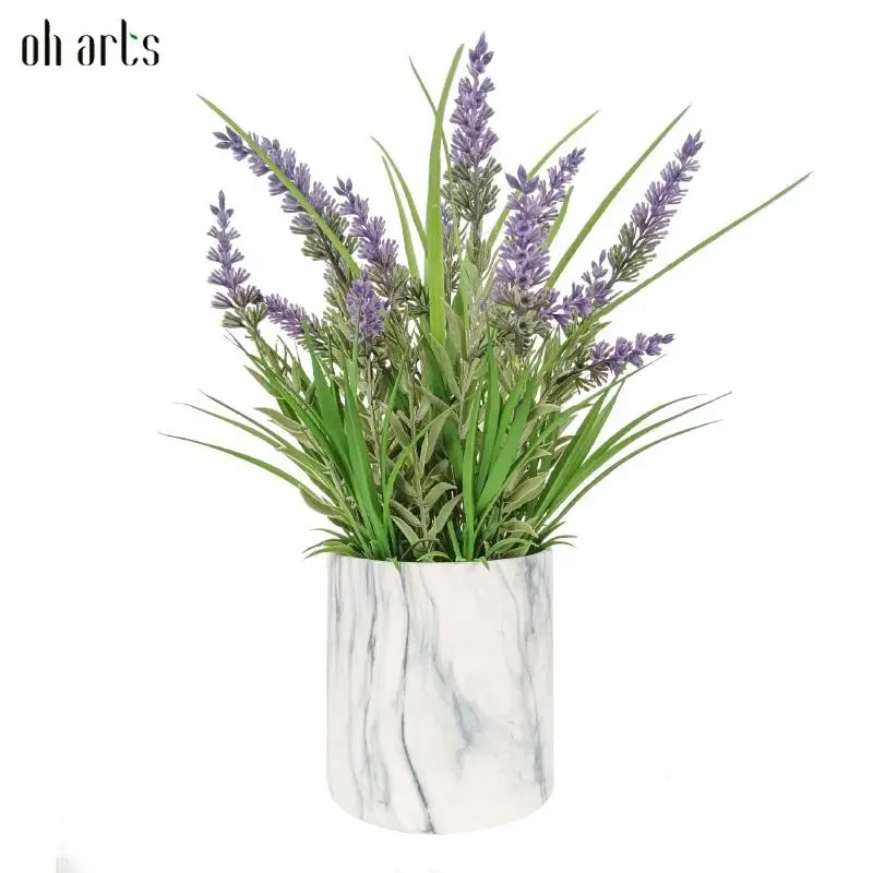 Oh Arts Manufacturer Direct Selling Artificial Lavender Artificial Flowers For Decoration Indoor And Outdoor
