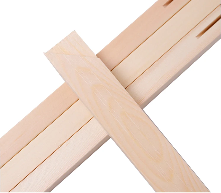 DIY Canvas Stretcher Bars Canvas Frame Easy to Assemble, Gallery Wrap Oil Frame Kits Canvas Wood Stretcher Bars