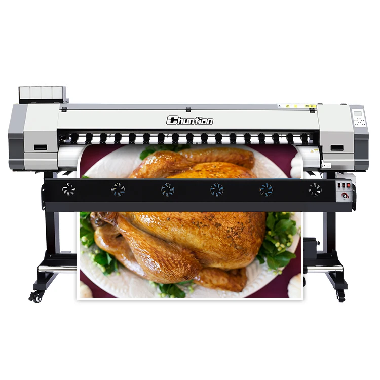 1.8m large format eco solvent printer xp600 i3200 head for printing canvas advertising printing printer machine popular in China