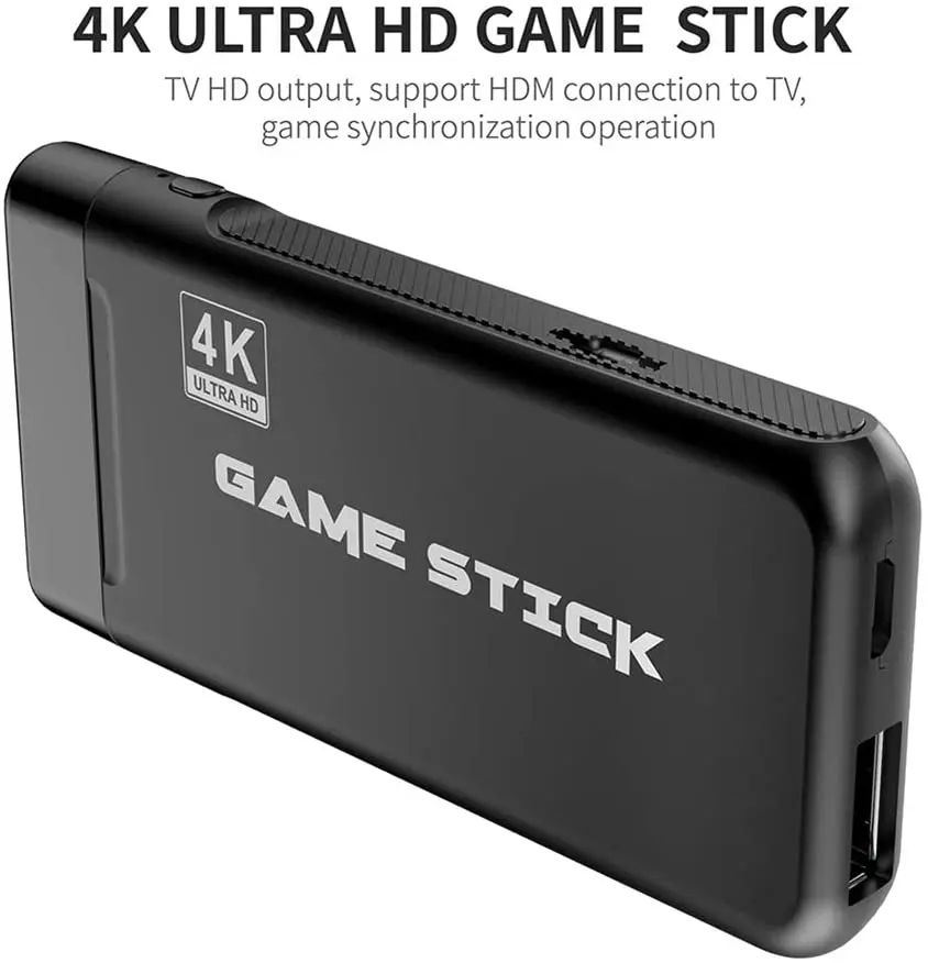  USB беспроводной игровой консоли Stick 2 4G геймпад выход dvd плеер встроенный 3500 классические игры 8 бит мини