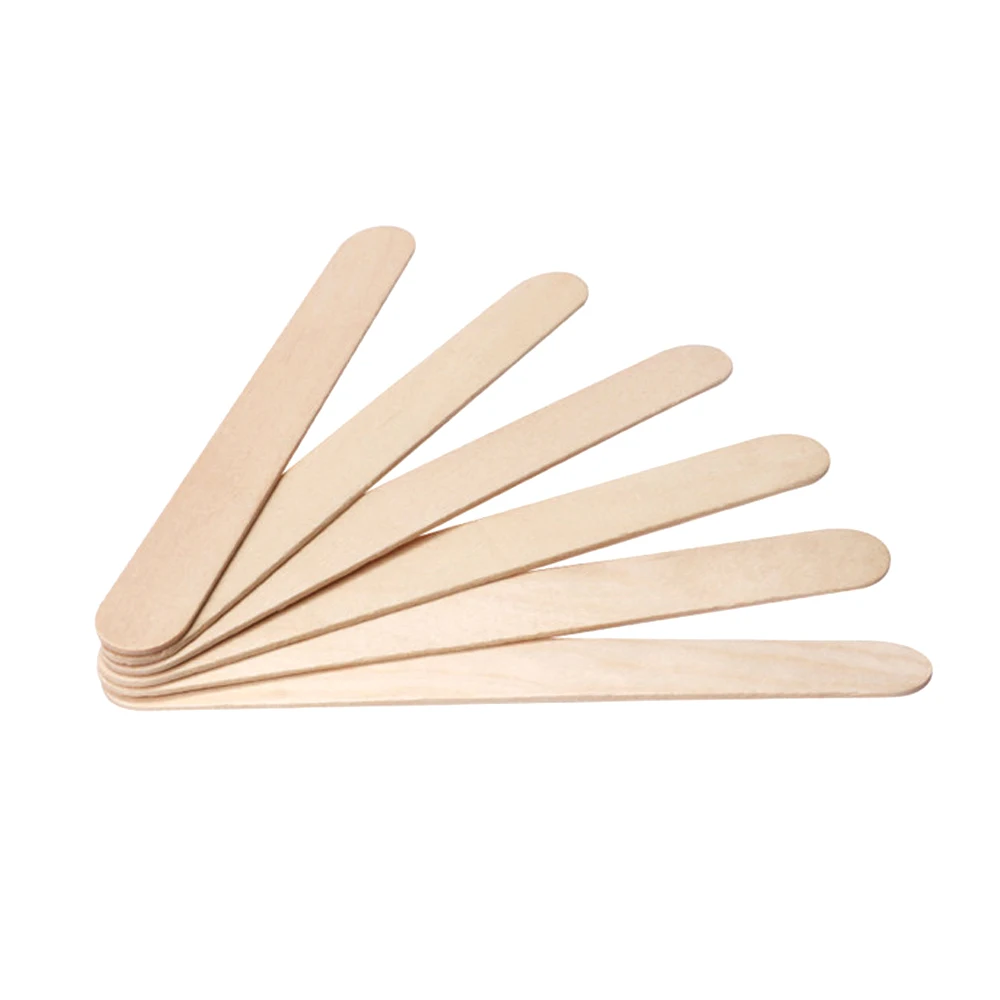 Eco-Friendly Disposable Abaisse-Langu Durable Tongue Depressor Kid Wood Type Nature Medical Wooden Tongue Depressor Medical Kids