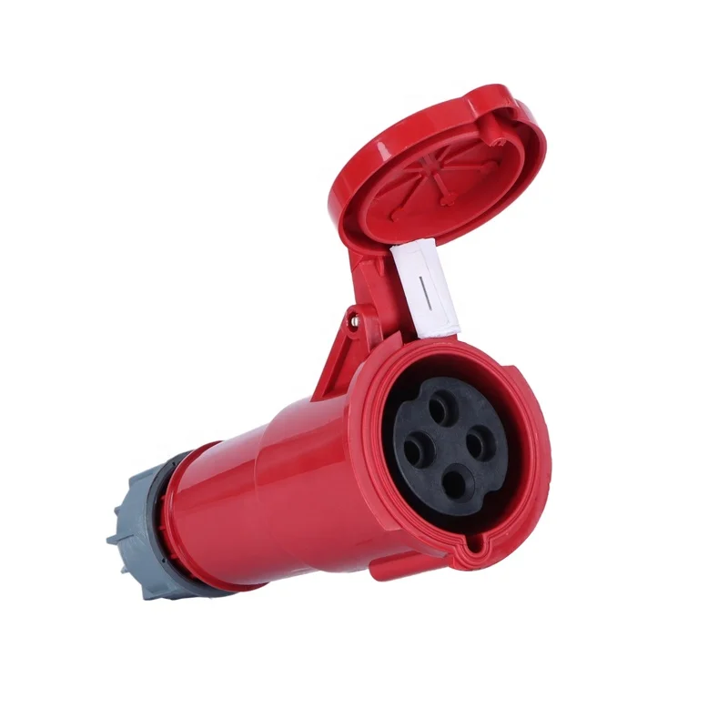New Series IP44 32A 3P+E Female Socket Connector 4 Pin Industrial Plug And Socket
