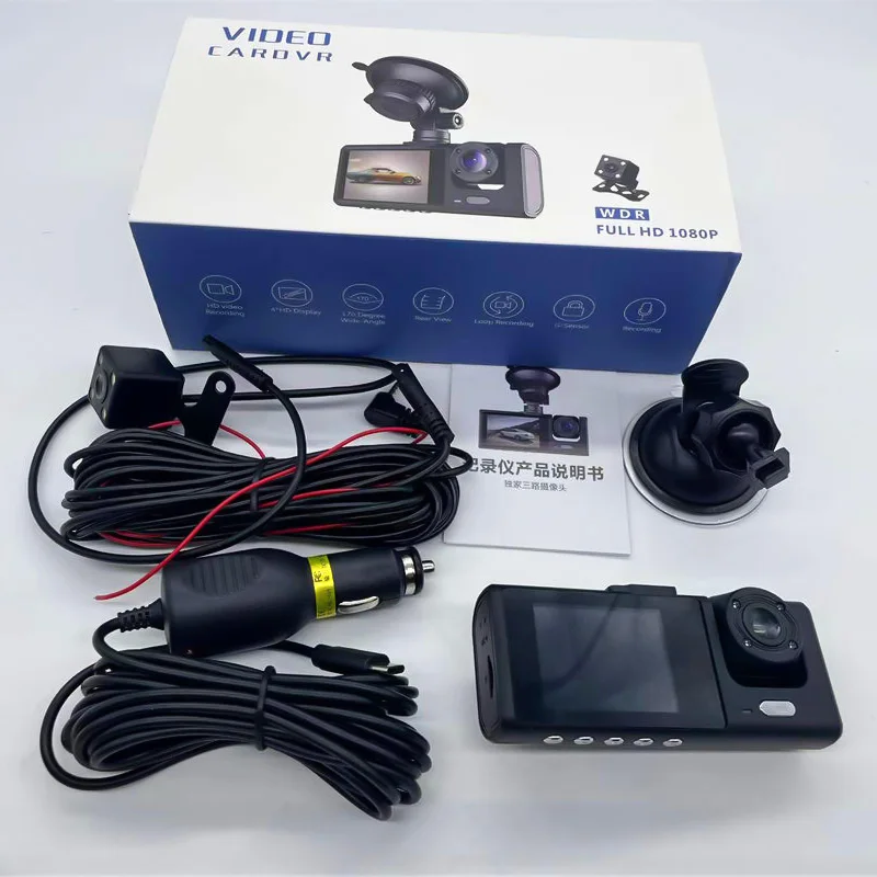 SPY vehicle security car dvr camera dash cams Car Black Box 24H Dash Cam HD 1080P Dashcam Video Recorder