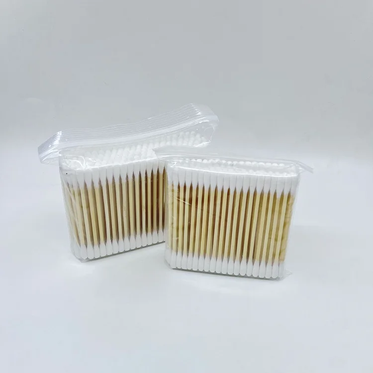 Top  OEM Cotton Swabs Qtips Ear Cleaning Swabs 200pcs For Cosmetic Use