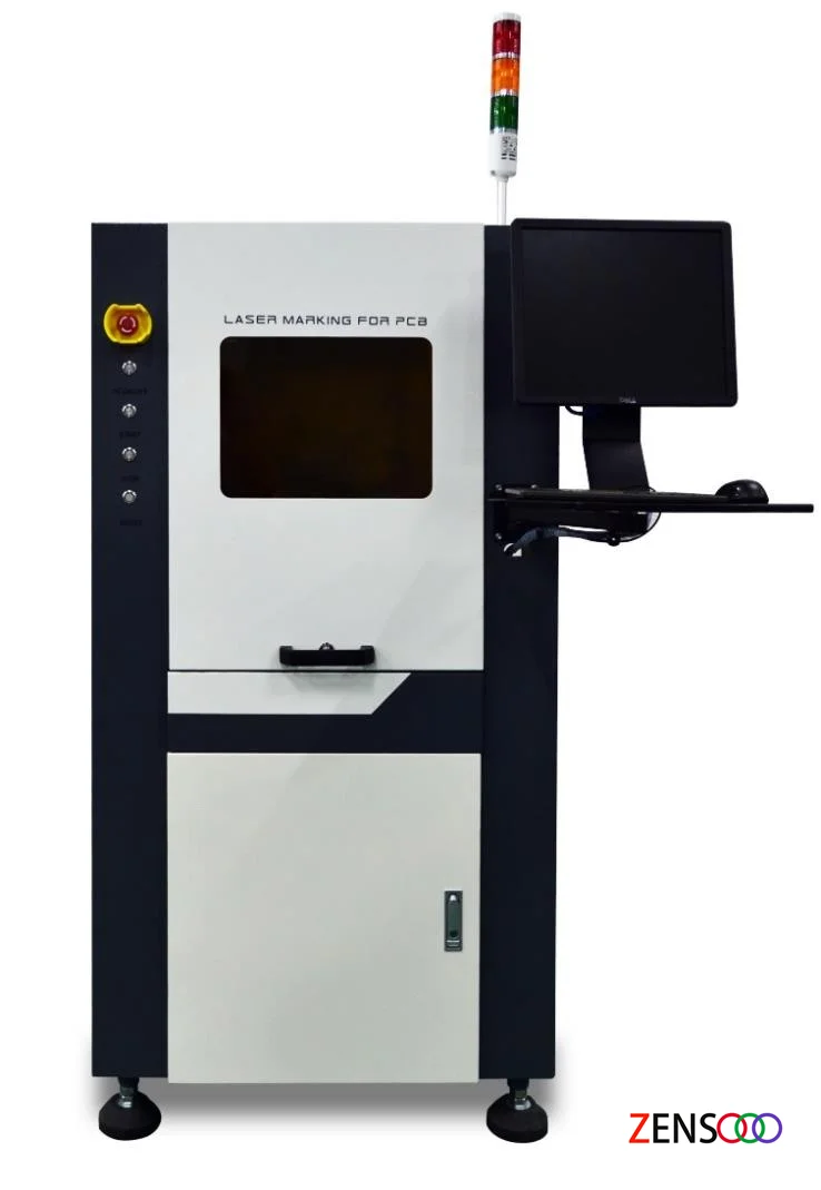 Automatic Customize Laser Engraving Machine For For 1D/2D Code Text And Picture Marking On PCB Board