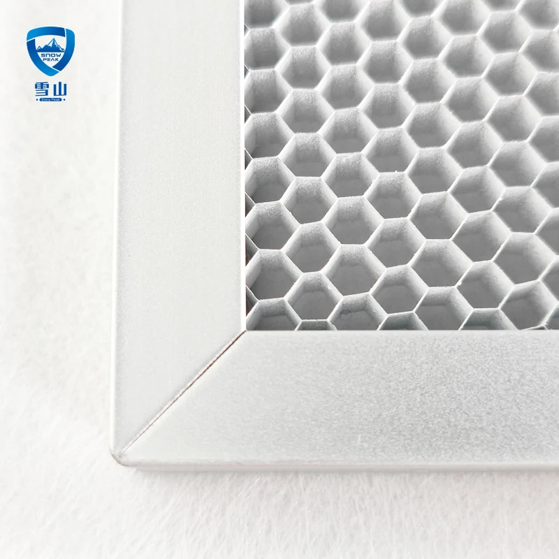 Nanoscale Aluminum Alloy Frame Aluminum Based Honeycomb Photocatalyst Air Filter