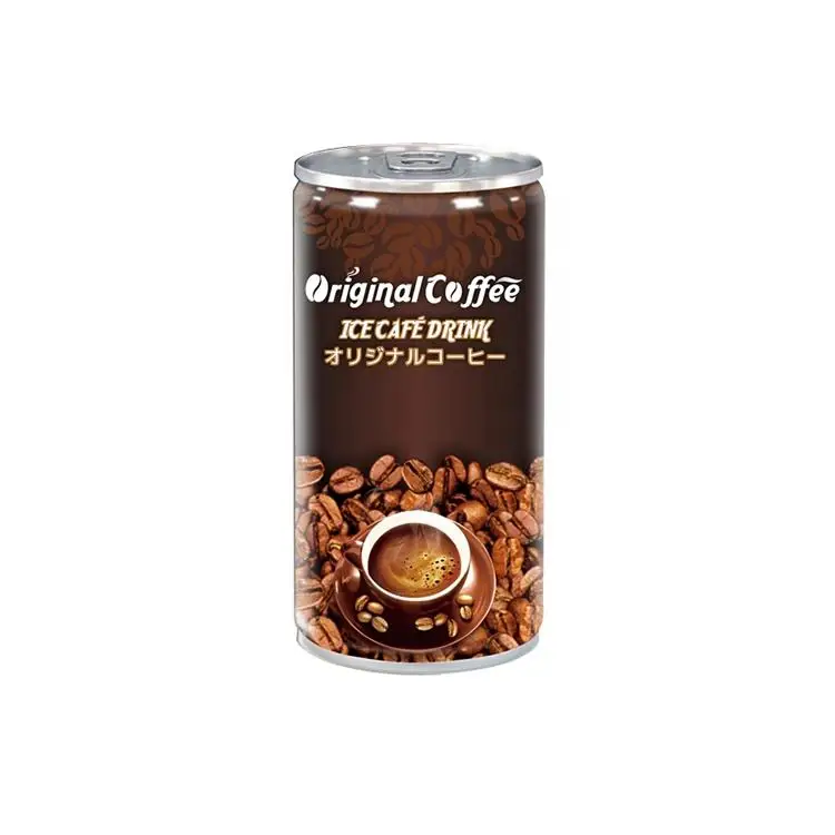 Custom Logo 250ml Hot Cold Private Label Drink Instant Coffee In Can