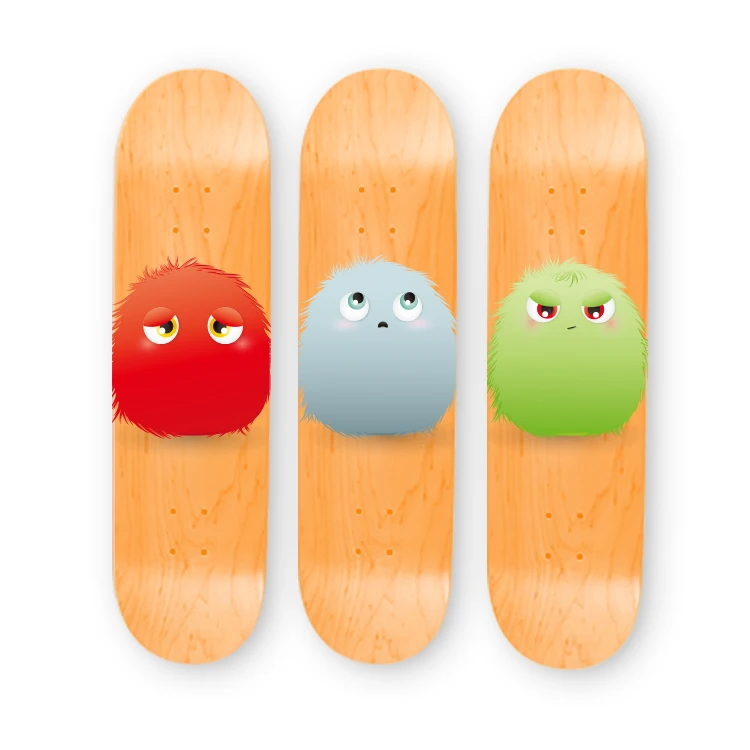 Maple Bamboo Skateboard Cruiser 27 Inch Skate Board Deck Professional Complete Longboard