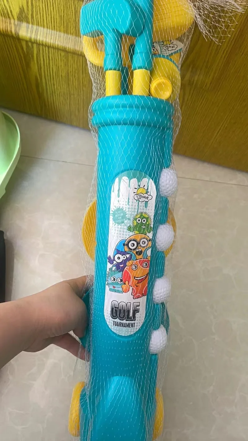 2024 New Outdoor Kids Pretend Toys High Quality Mini Golf Set Party Play Game Toys Baby Gym Golf Playing Toys