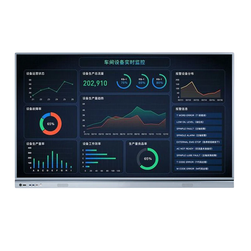 Развивающая Интерактивная Светодиодная доска с сенсорным экраном 65, 75, 86 дюймов для изучения языка