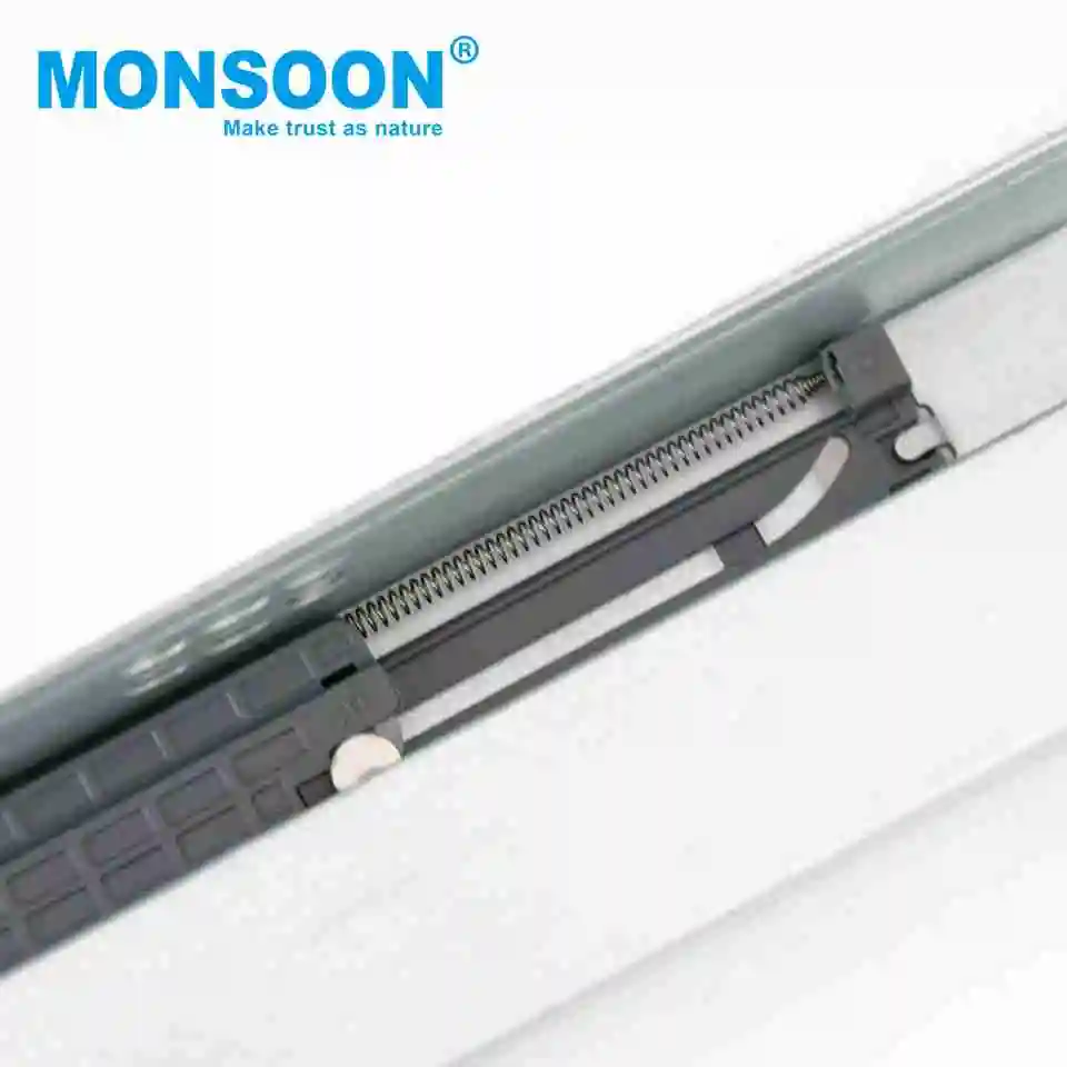 heavy telescopic channel drawers guides soft close bottom mounted 3 fold push open concealed drawer slide with handles