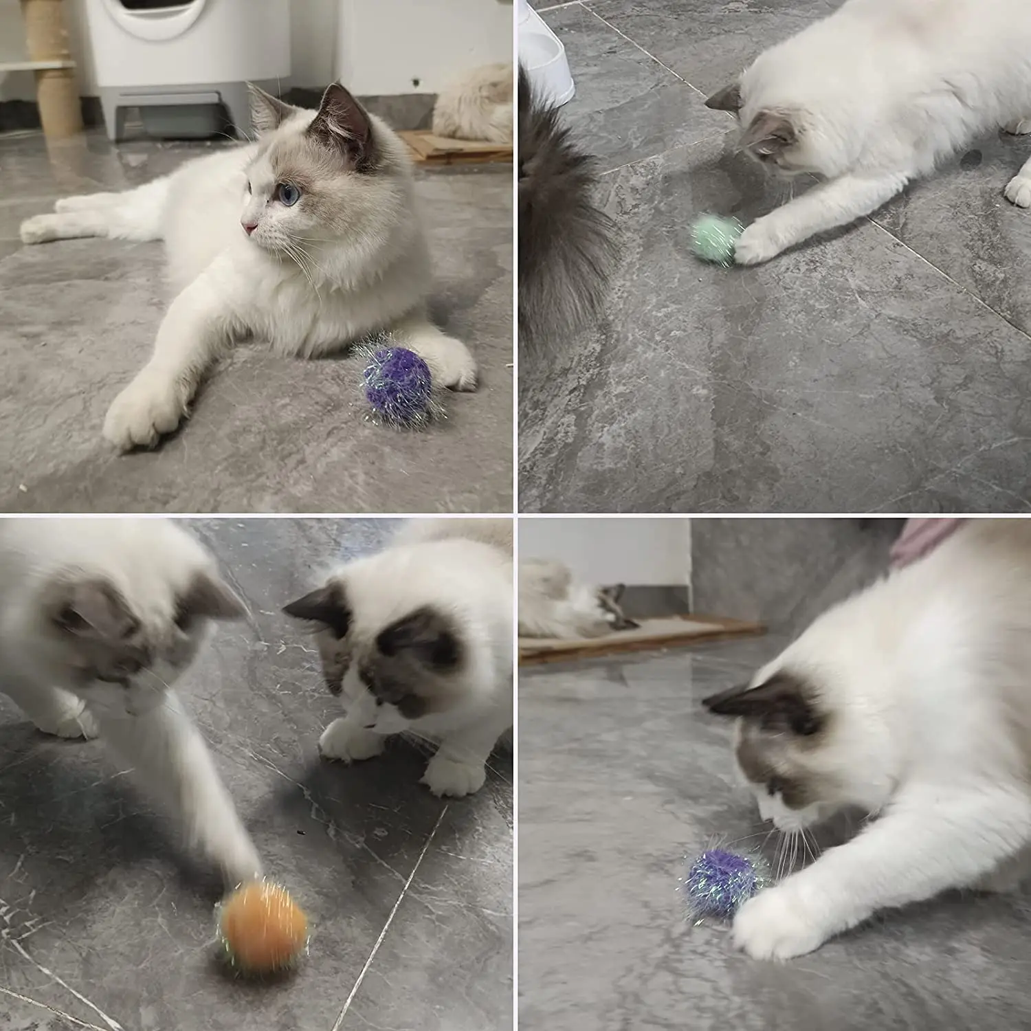 cat toys  Pom Poms balls for DIY  toys Creative Crafts Decorations  Knitting Accessories for Shoes Scarves Bags Keychains