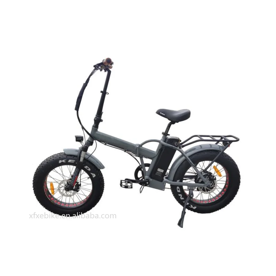 20Inch Electric Folding Bike 48V 14.5Ah Fat Tire Snow Ebike Bicycle Electric City Bike