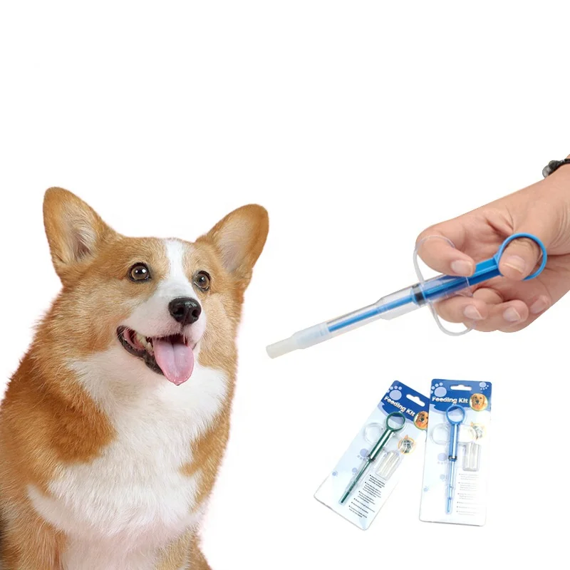 Pet Medicine Feeding Comfortable Dog Cat Medicine Feeder for Liquid Powder Pill Capsule  Cat And Dog Feeder