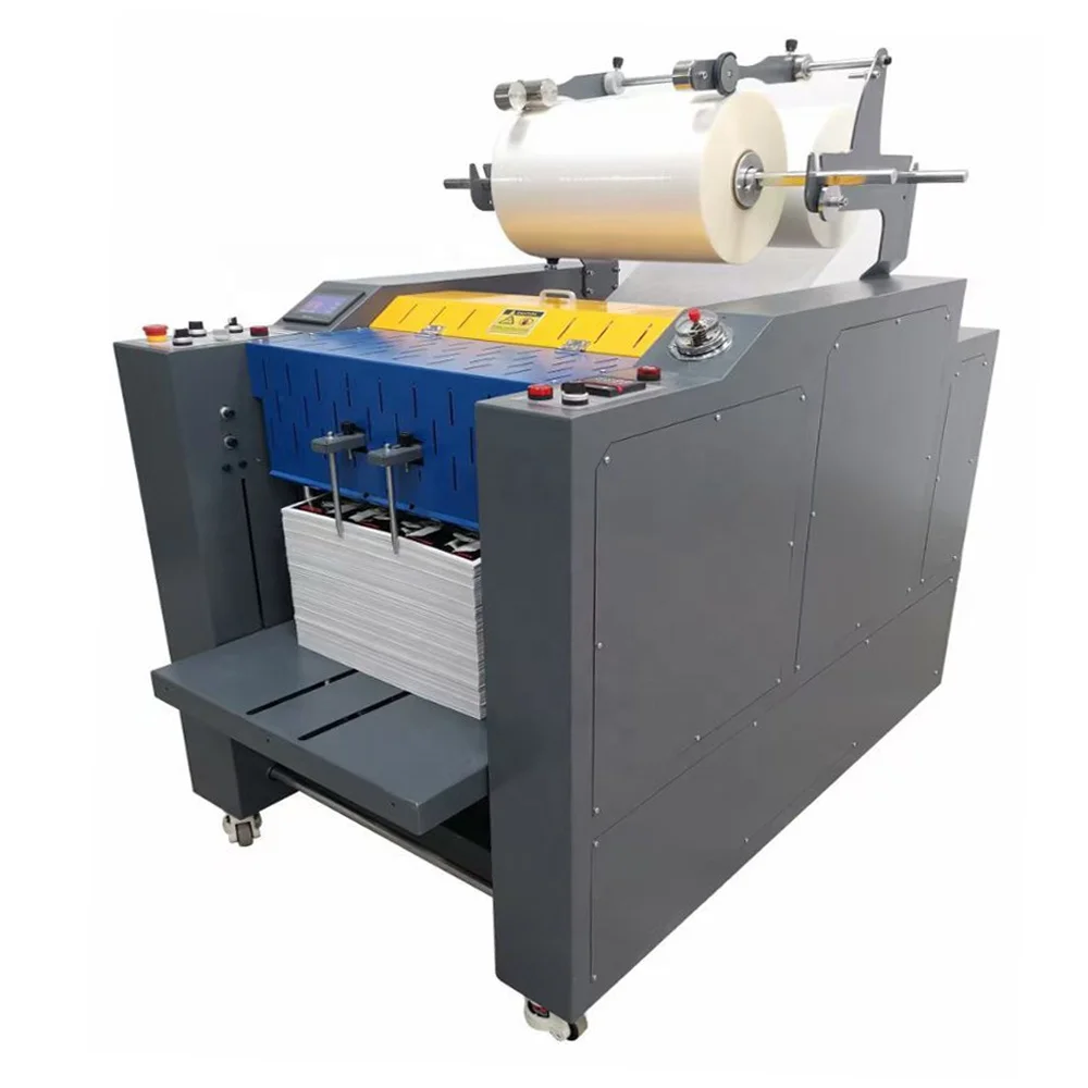 520mm A2 A3 Full Automatic Paper Roll Laminating Machine with Auto Air Feeding and Auto Cutting