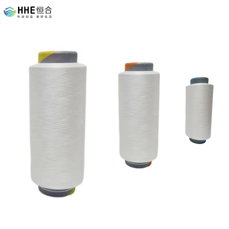 Nylon PA 66 Low Melting Point Yarn Knitting for Shoes Upper 20D/24F RAW White Anti Style Vamp Pattern Sewing Modified