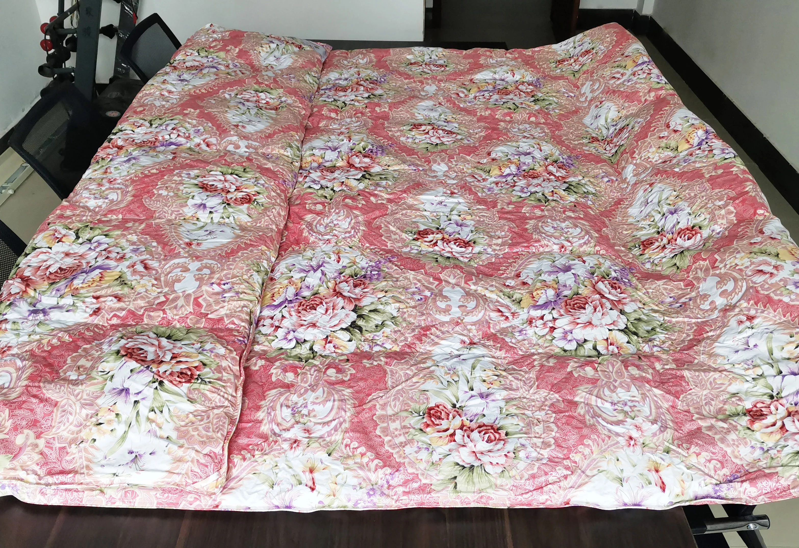 Down feather filled duvet Customized size Synthetic Fiber Goose Down Duck Down Filled Duvet Comforter Quilt