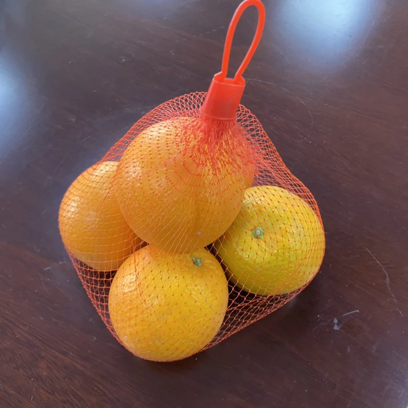 PE mesh bag net for fruit packing tubular net fruit mesh bag