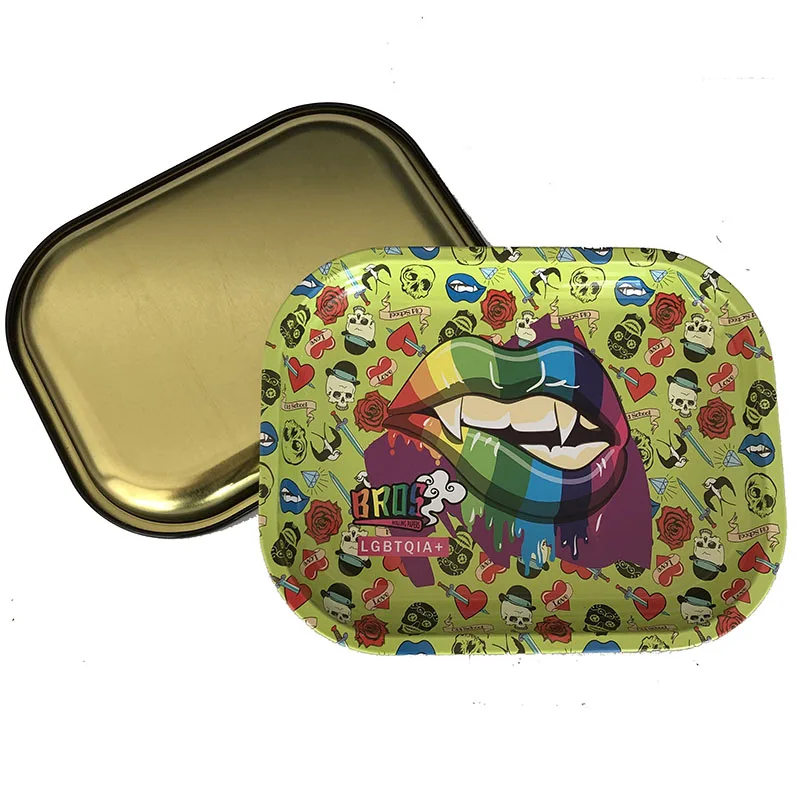 Metal Smoking Rolling Trays Serving Trays rolling papers