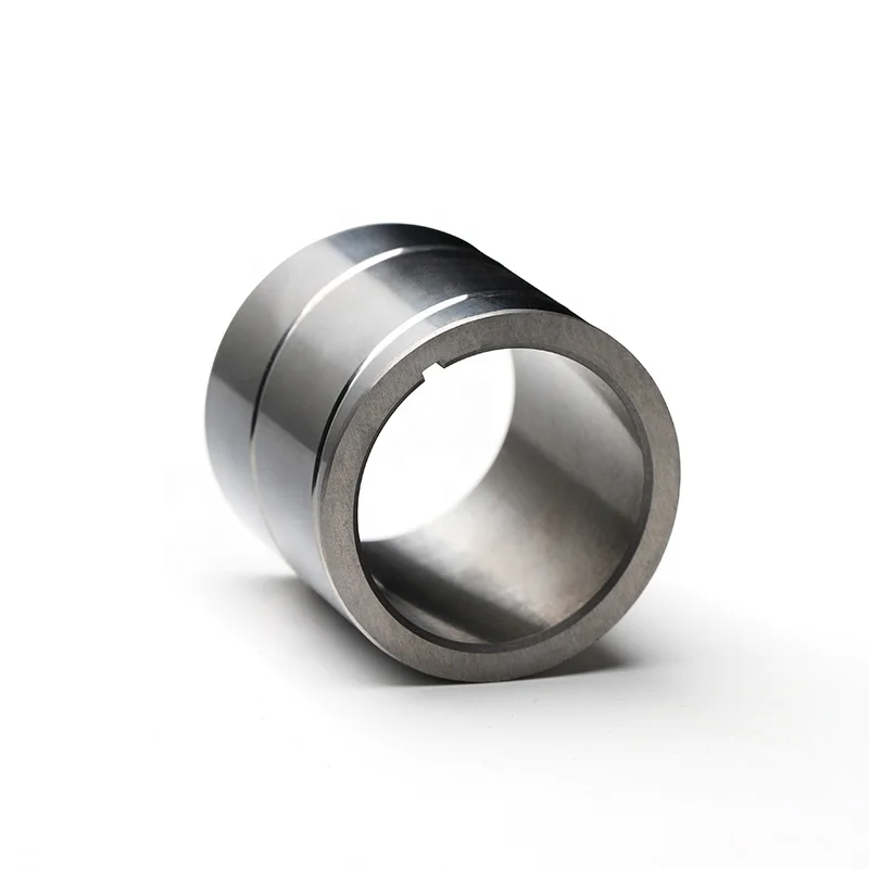 Tungsten Carbide Wear-Resistant Liner Tungsten Carbide Valve Bushing Precision Machined Carbide Bushing/Lining