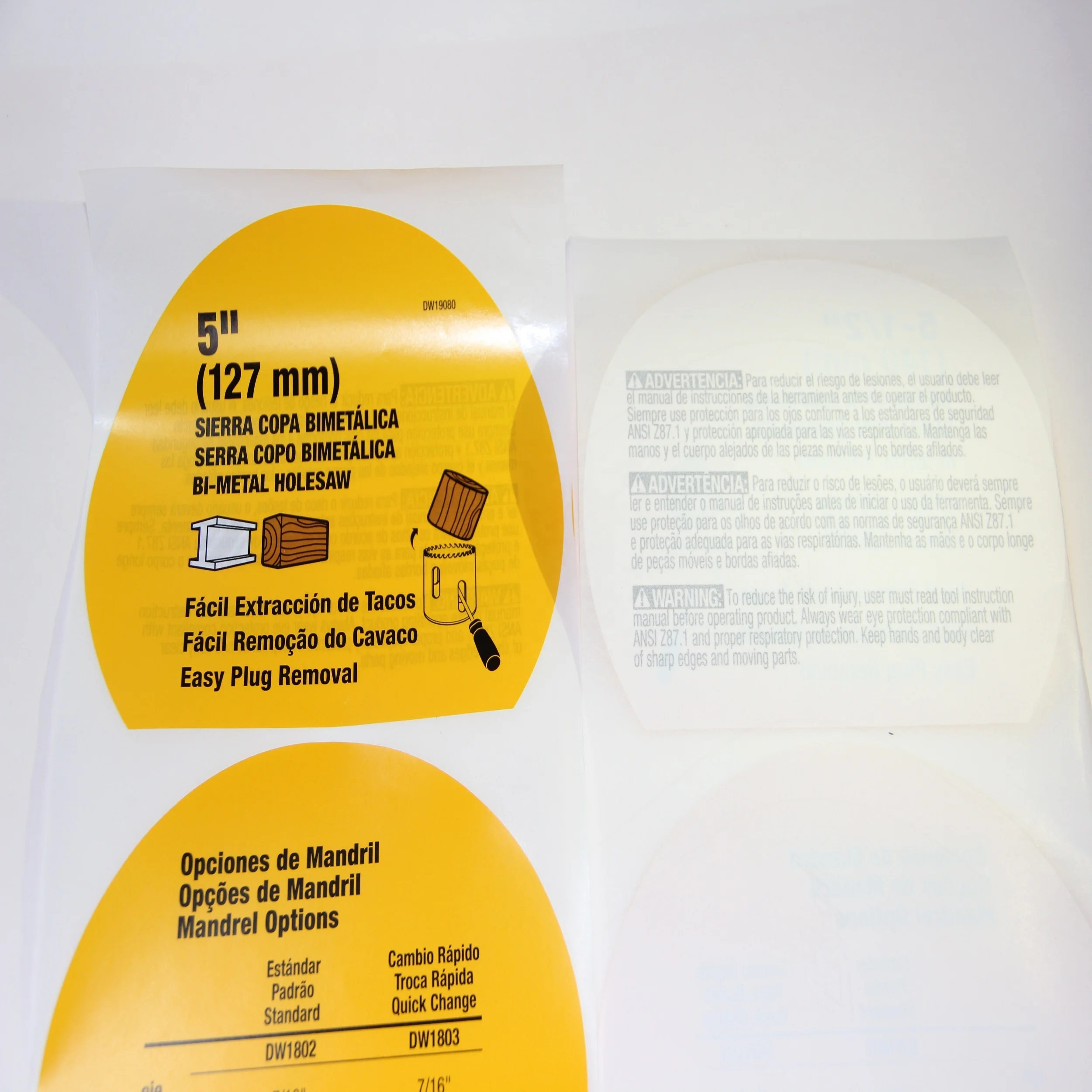 Waterproof Double Sided Printing Label Stickers for Water Bottle Package Customize Labels Stickers Packaging Labels