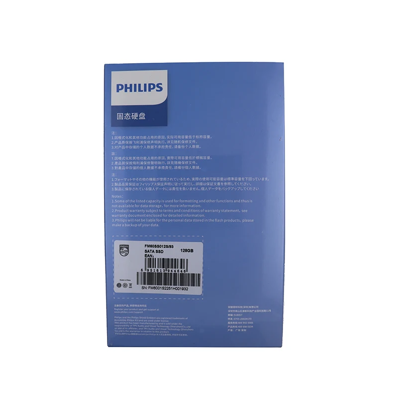 Philips Original Branded 100% Real Hard Disk High Capacity 4TB Solid State Drive Sata 2.5 Internal Portable 550Mbs SSD