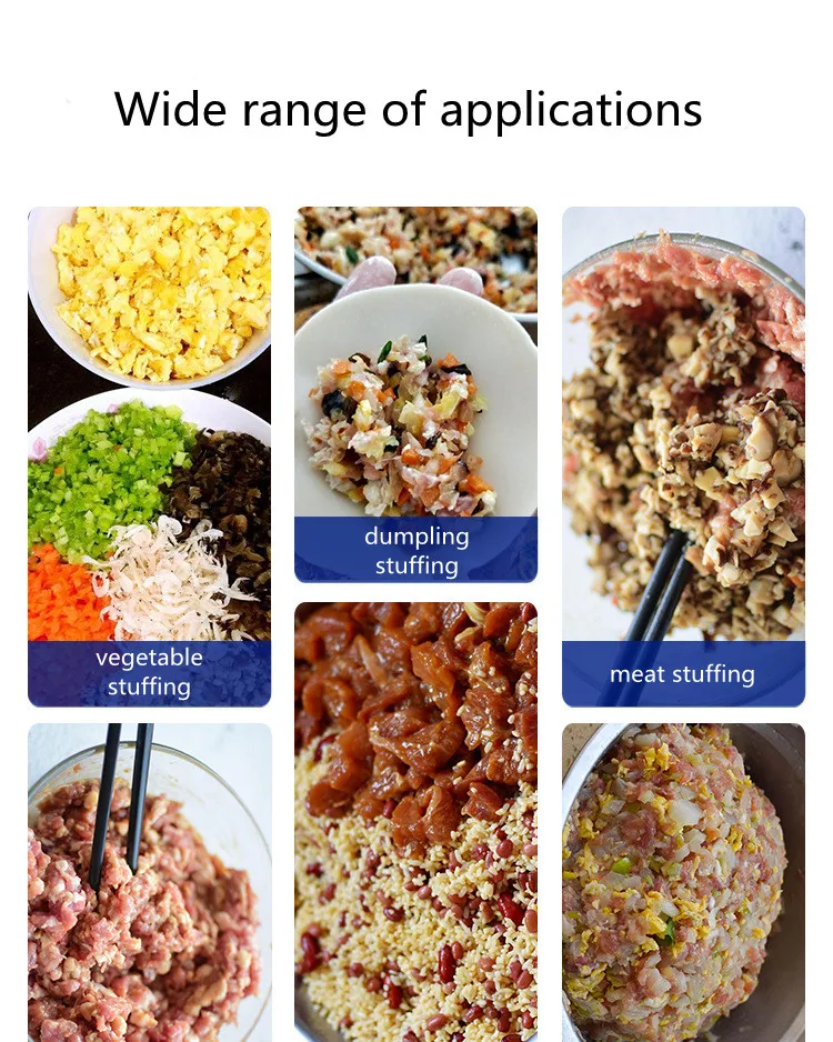 Electric Meat Stuffing Mixer Meat Blender/ Vegetable Stuffing Filling Mixing Machine Meat Mixer