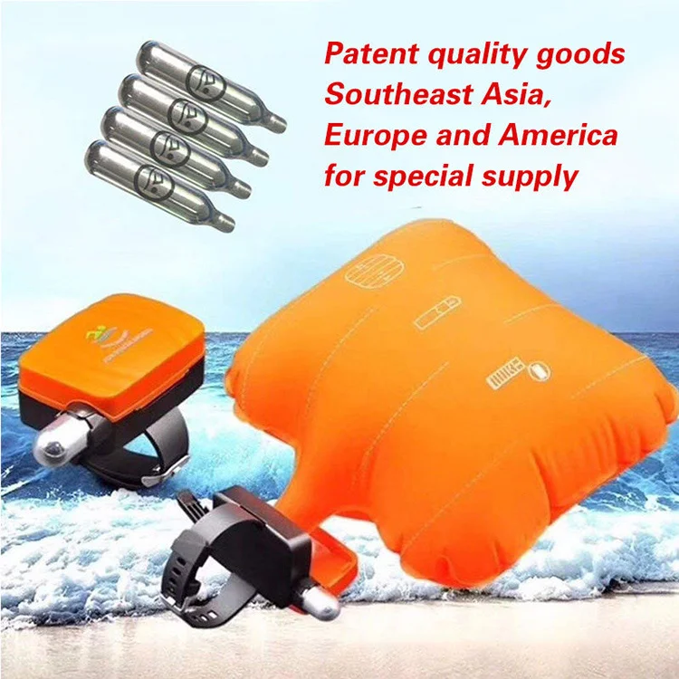 Swimming portable Wearable Underwater Anti Drowning Automation Self Rescue Lifeguard Bracelet Anti-drowing Lifesaving Wristband