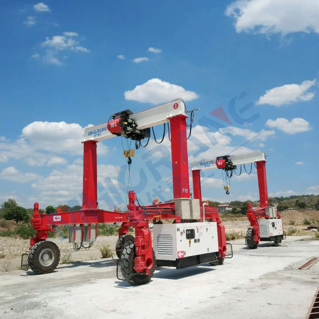 100T Heavy Boat Lifting Cranes Hot Sale